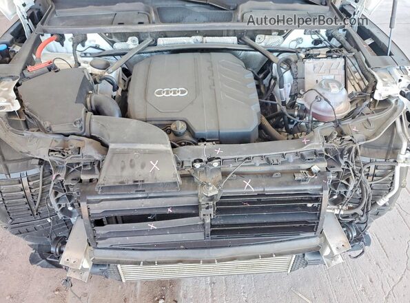 WA1EAAFY9P2179198 2023 AUDI Q5 White ძრავის განყოფილების ხედი