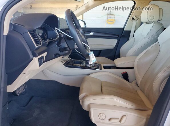 WA1EAAFY9P2179198 2023 AUDI Q5 White წინა სალონის ხედი