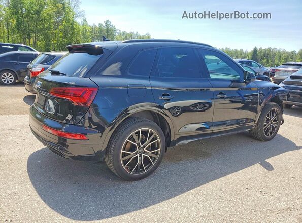 WA1EAAFYXM2082717 2021 AUDI Q5 Black Հետևի աջ