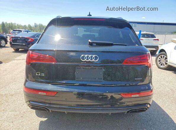 WA1EAAFYXM2082717 2021 AUDI Q5 Black Հետևի տեսք