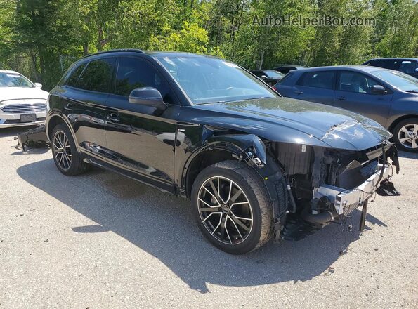 WA1EAAFYXM2082717 2021 AUDI Q5 Black Առջևի աջ