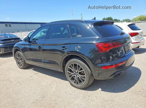 WA1EAAFYXM2082717 2021 AUDI Q5 Black Հետևի ձախ