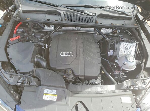 WA1EAAFYXS2034499 2025 AUDI Q5 Blue Вид підкапотного простору