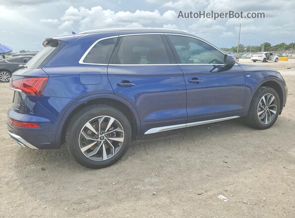 WA1EAAFYXS2034499 2025 AUDI Q5 Blue Задня права чверть