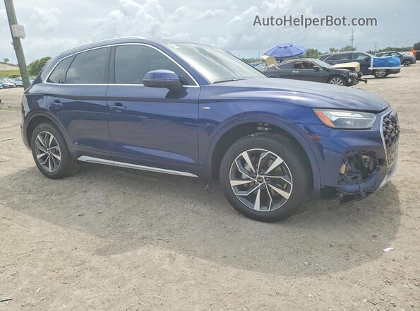WA1EAAFYXS2034499 2025 AUDI Q5 Blue Передня права чверть