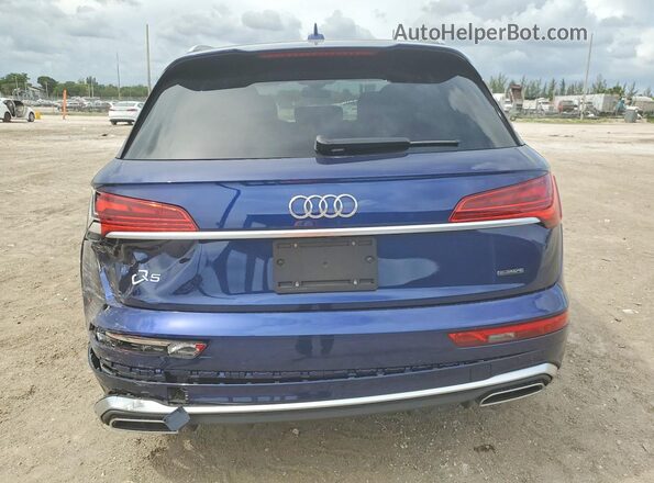 WA1EAAFYXS2034499 2025 AUDI Q5 Blue Вид ззаду