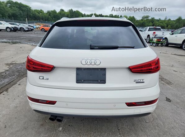 WA1ECCFS3JR032181 2018 AUDI Q3 White Вид ззаду