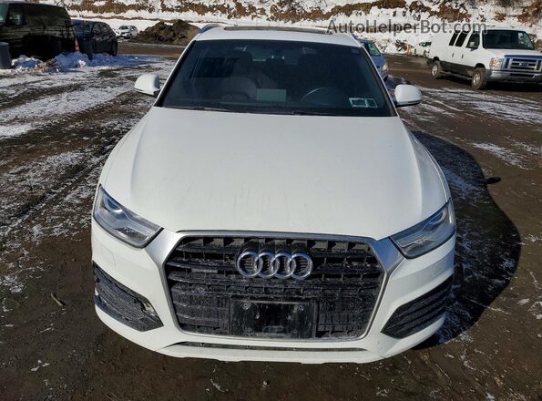 WA1ECCFS5JR008027 2018 AUDI Q3 Белый Вид спереди