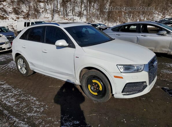 WA1ECCFS5JR008027 2018 AUDI Q3 Белый Передняя правая четверть