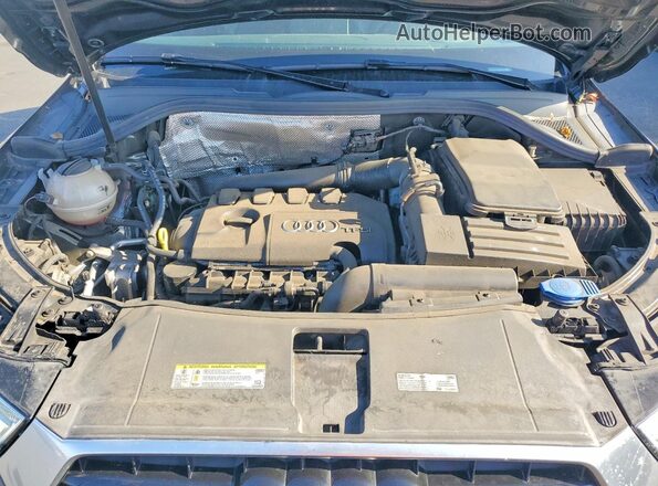 WA1ECCFS7JR001080 2018 AUDI Q3 Gray Widok komory silnika