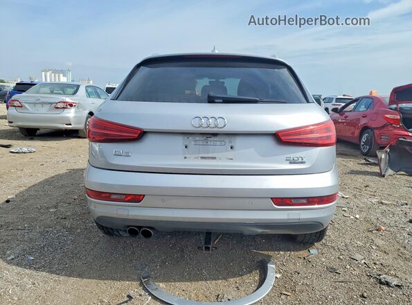WA1ECCFS9JR020813 2018 AUDI Q3 Silver Widok z tyłu