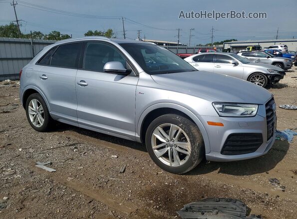 WA1ECCFS9JR020813 2018 AUDI Q3 Silver Przód prawy