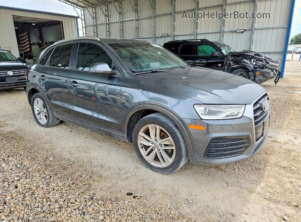 WA1ECCFSXJR009092 2018 AUDI Q3 Gray Передня права чверть