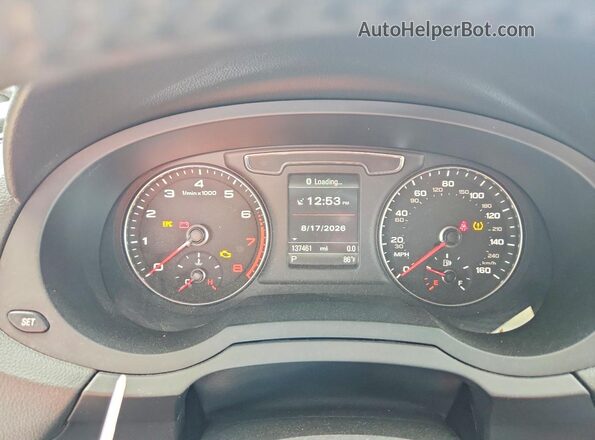 WA1ECCFSXJR009092 2018 AUDI Q3 Gray Вид щитка приладів