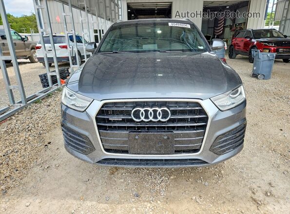 WA1ECCFSXJR009092 2018 AUDI Q3 Gray Вид спереду