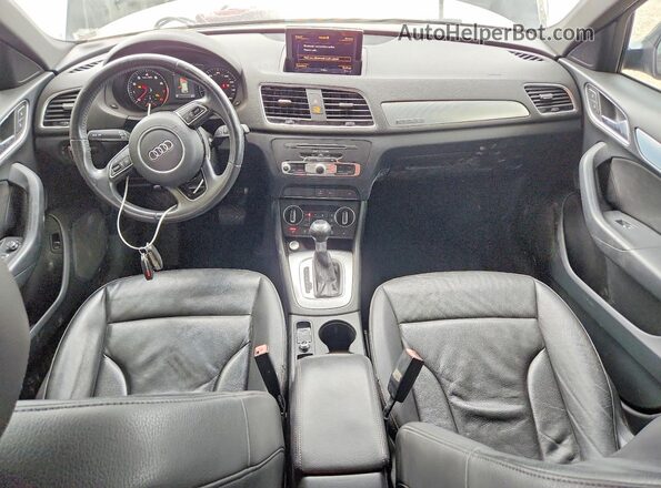WA1ECCFSXJR009092 2018 AUDI Q3 Gray Вид панелі приладів