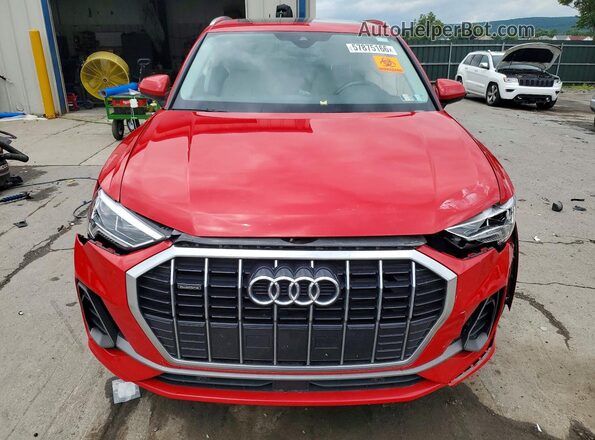WA1EECF30L1041828 2020 AUDI Q3 Red Դիմացի տեսք