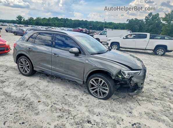 WA1EECF30N1043372 2022 AUDI Q3 Серый Передняя правая четверть