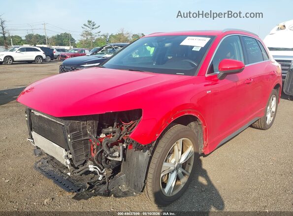 WA1EECF31L1007915 2020 AUDI Q3 Красный Вид спереди