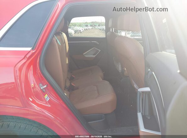 WA1EECF31L1007915 2020 AUDI Q3 Красный Вид наклейки с VIN-кодом