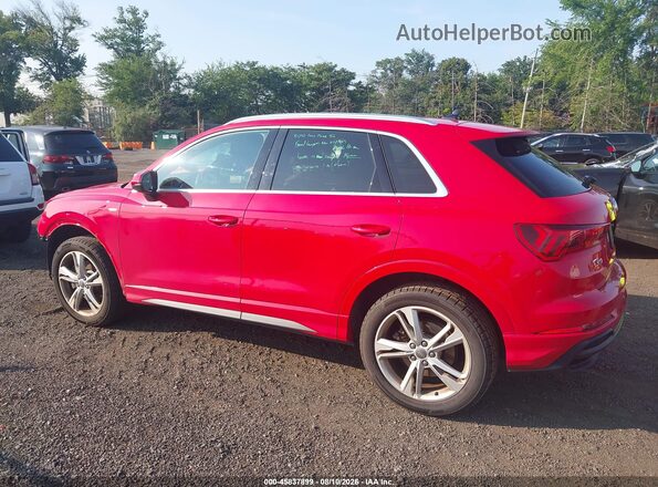 WA1EECF31L1007915 2020 AUDI Q3 Красный Панорамный вид салона 360°