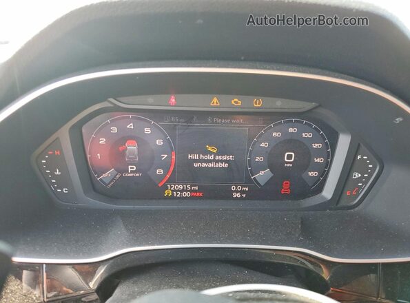 WA1EECF31L1026920 2020 AUDI Q3 Gray Սարքավորումների վահանակի տեսք