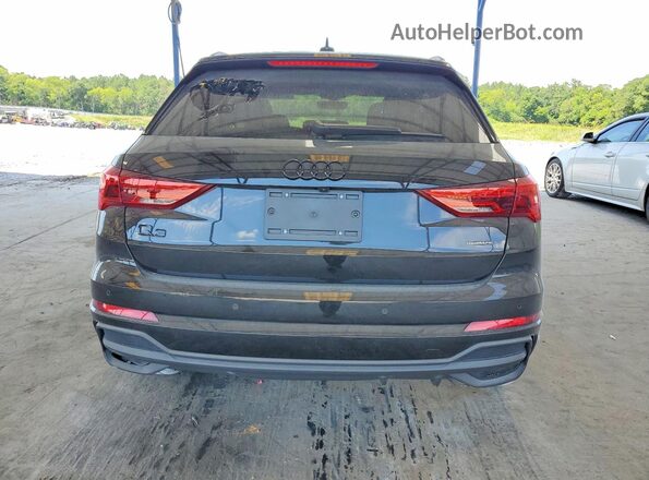 WA1EECF31S1086596 2025 AUDI Q3 Black Вид ззаду