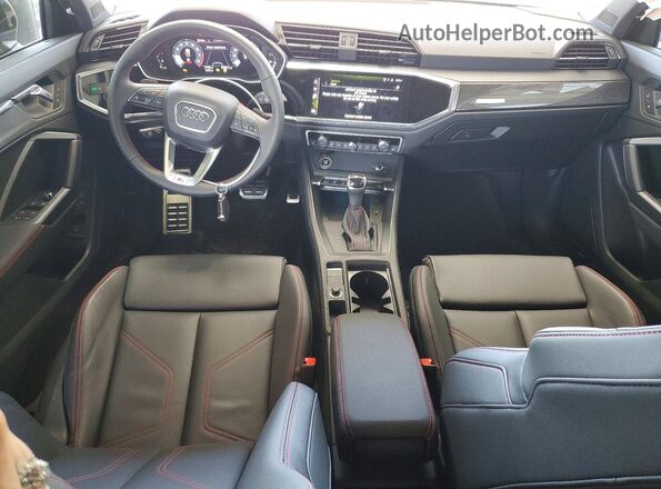 WA1EECF31S1086596 2025 AUDI Q3 Black Вид панелі приладів