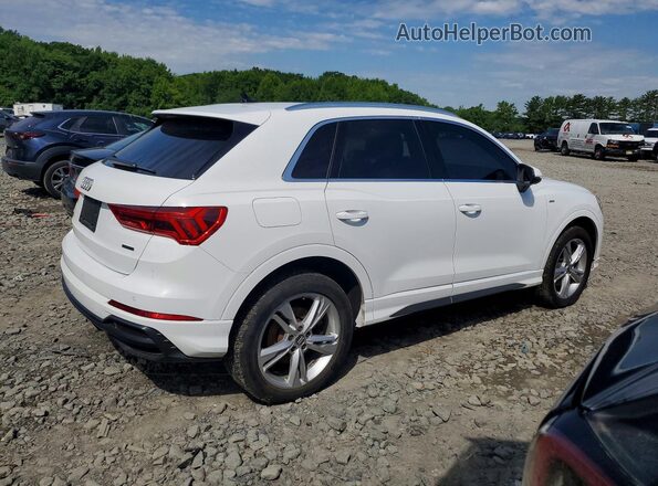 WA1EECF32L1075849 2020 AUDI Q3 White Trasero derecho
