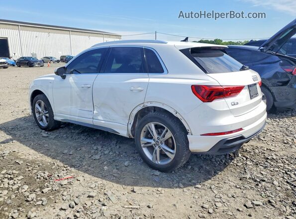 WA1EECF32L1075849 2020 AUDI Q3 White Trasero izquierdo