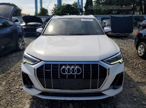 WA1EECF32L1075849 2020 AUDI Q3 White Vista frontal