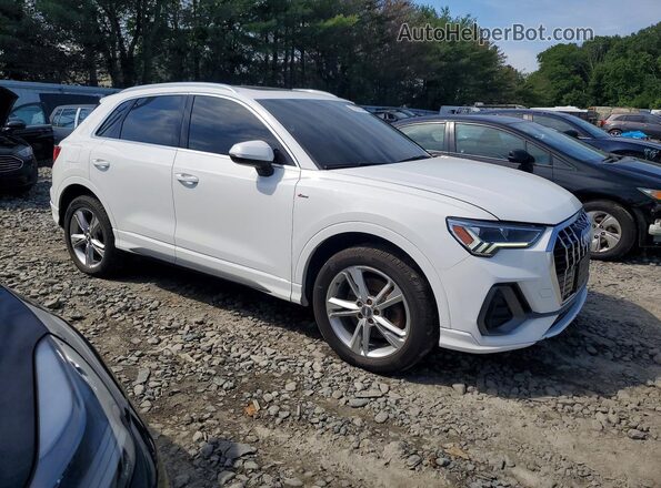 WA1EECF32L1075849 2020 AUDI Q3 White Delantero derecho