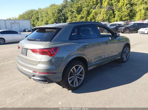WA1EECF32N1039128 2022 AUDI Q3 Зеленый Задняя правая четверть