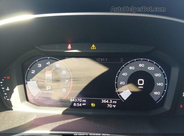 WA1EECF32N1039128 2022 AUDI Q3 Зеленый Вид задних сидений