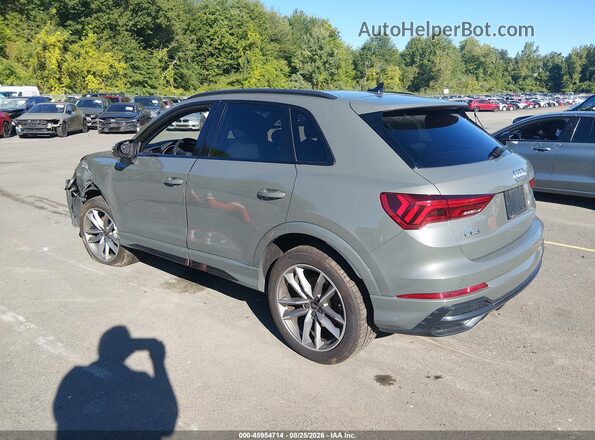 WA1EECF32N1039128 2022 AUDI Q3 Зеленый Задняя левая четверть