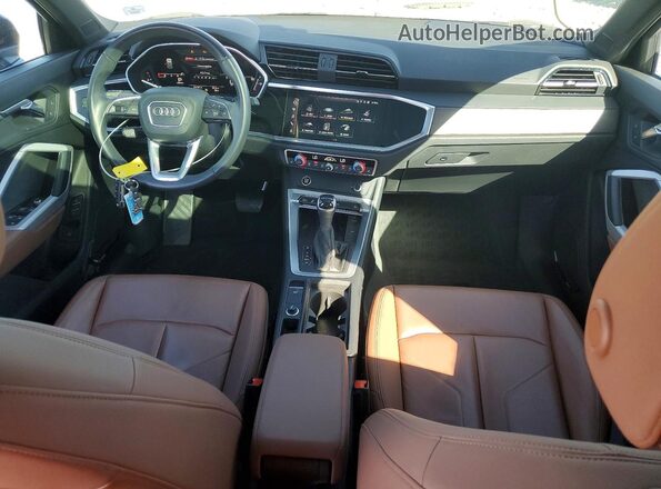 WA1EECF32P1088249 2023 AUDI Q3 Blue Вид панелі приладів