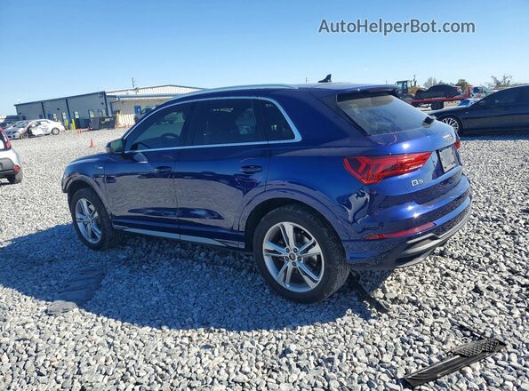 WA1EECF32P1088249 2023 AUDI Q3 Blue Задня ліва чверть