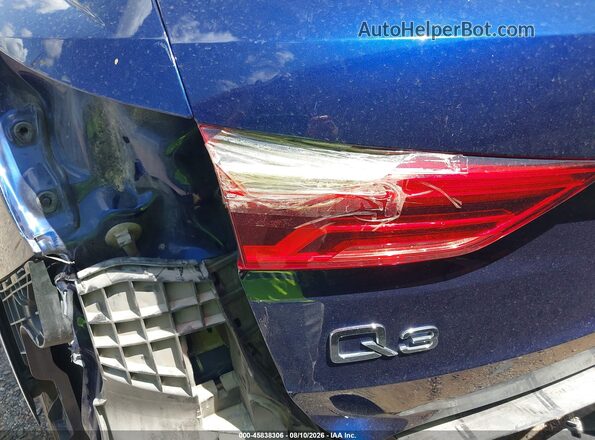 WA1EECF33M1129225 2021 AUDI Q3 Blue Դիմացի տեսք