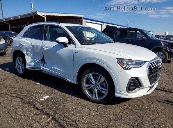 WA1EECF34L1125232 2020 AUDI Q3 White Передня права чверть