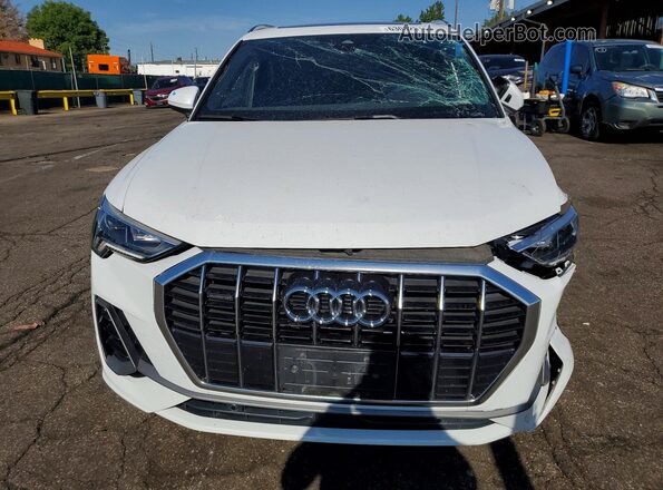 WA1EECF34L1125232 2020 AUDI Q3 White Вид спереду