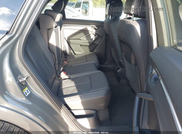 WA1EECF34P1144515 2023 AUDI Q3 Silver VIN sticker view