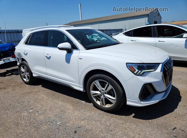 WA1EECF35L1017251 2020 AUDI Q3 Белый Передняя правая четверть