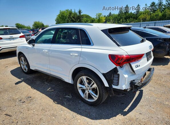 WA1EECF35L1017251 2020 AUDI Q3 Белый Задняя левая четверть