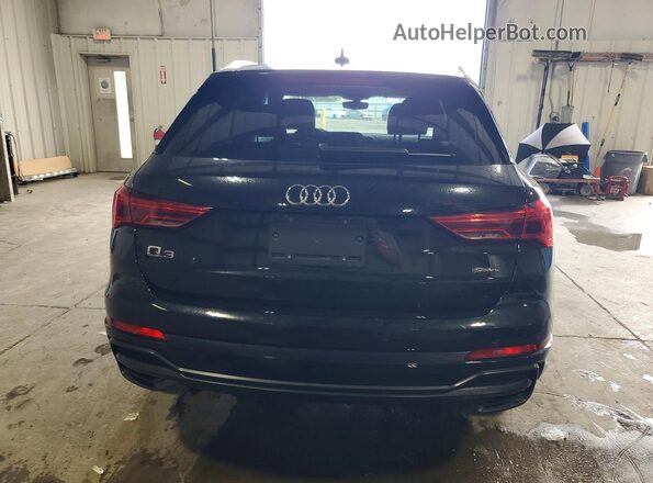 WA1EECF35N1113061 2022 AUDI Q3 Black Հետևի տեսք