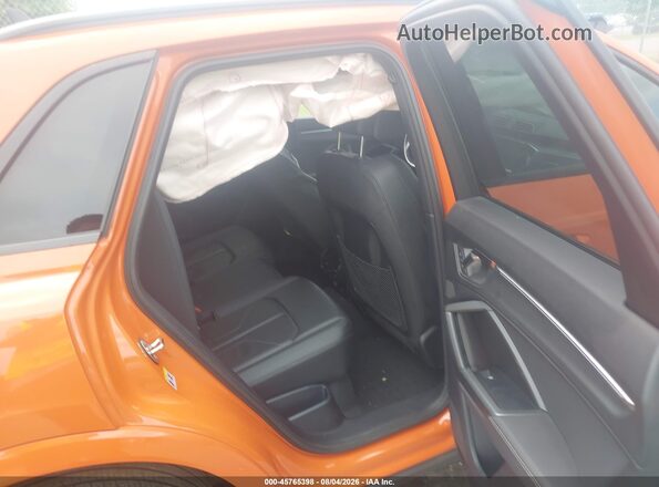 WA1EECF35N1148960 2022 AUDI Q3 Orange Вид наклейки з VIN-кодом