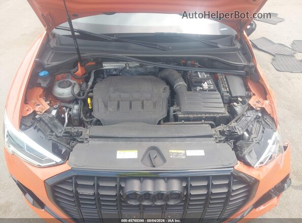 WA1EECF35N1148960 2022 AUDI Q3 Orange Вид ззаду