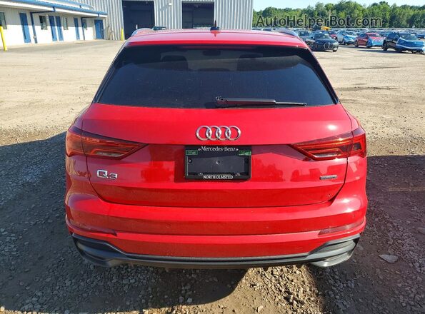 WA1EECF36N1150524 2022 AUDI Q3 Красный Вид сзади