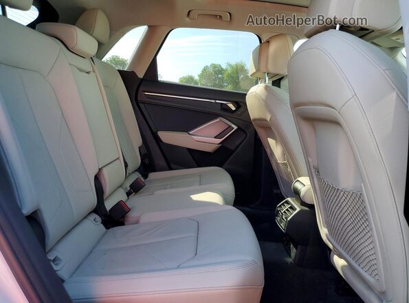 WA1EECF36P1083183 2023 AUDI Q3 White Rear interior view
