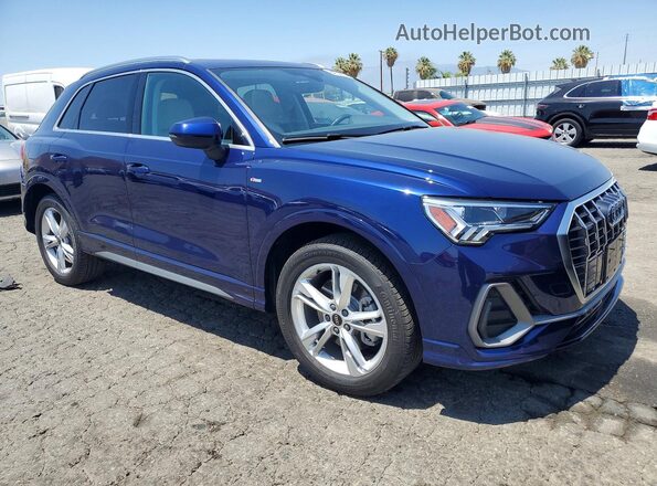 WA1EECF36R1066273 2024 AUDI Q3 Blue Առջևի աջ