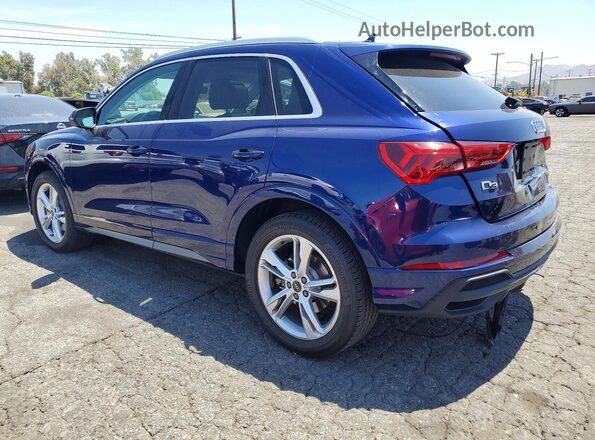 WA1EECF36R1066273 2024 AUDI Q3 Blue Հետևի ձախ
